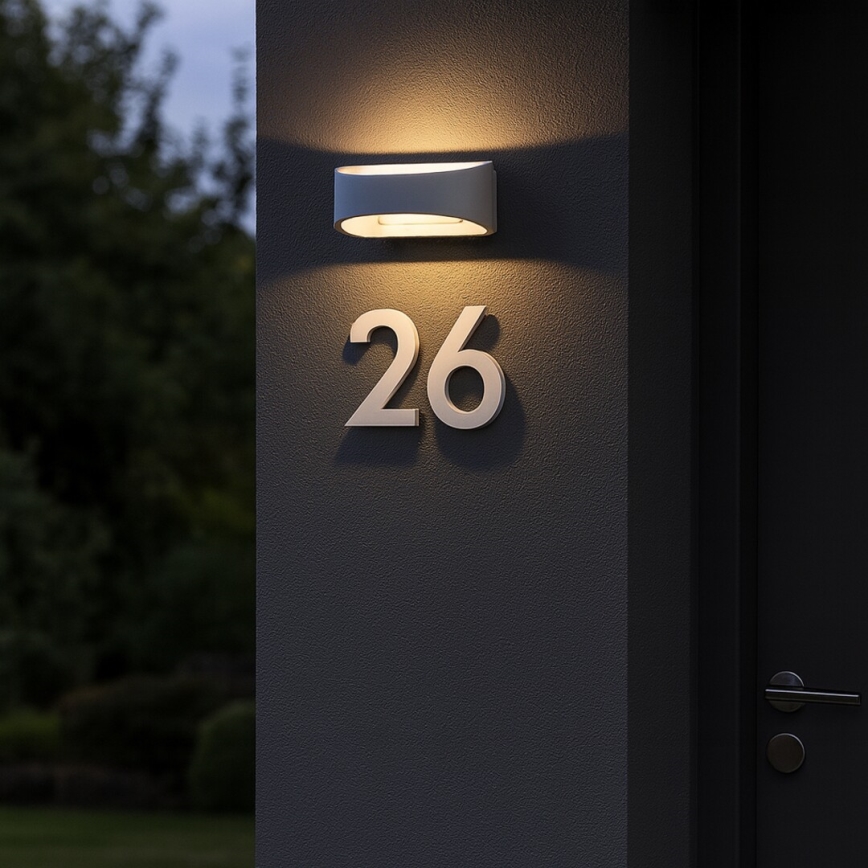 Rabalux - LED āra sienas gaismeklis LED/9W/230V IP54 balts