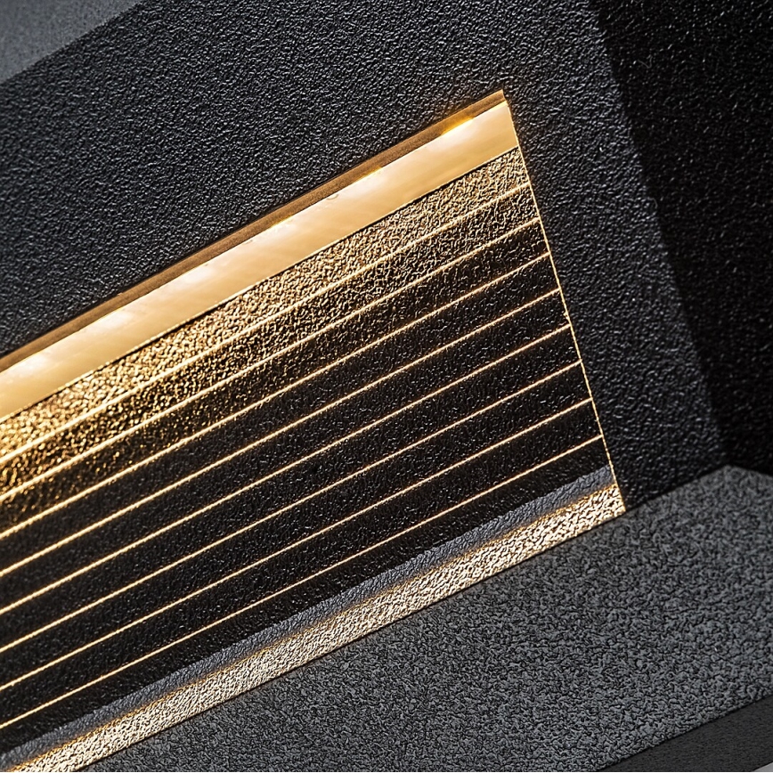 Rabalux - LED āra sienas gaismeklis LED/6W/230V IP65 melns