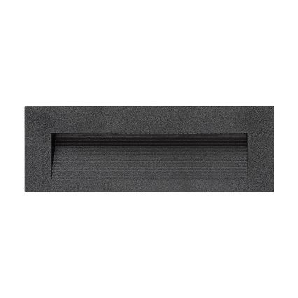 Rabalux - ārējā LED sienas lampa, 6 W, 230 V, IP65, melna