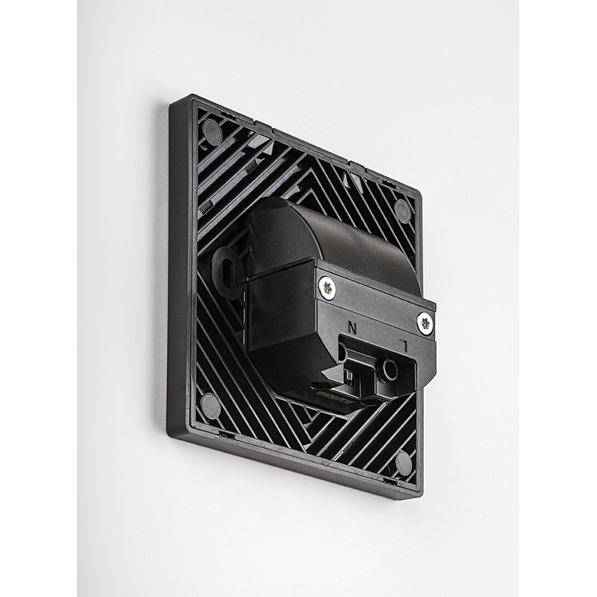 Rabalux - LED kāpņu gaismeklis LED/1W/230V 3000/4500/6500K melns
