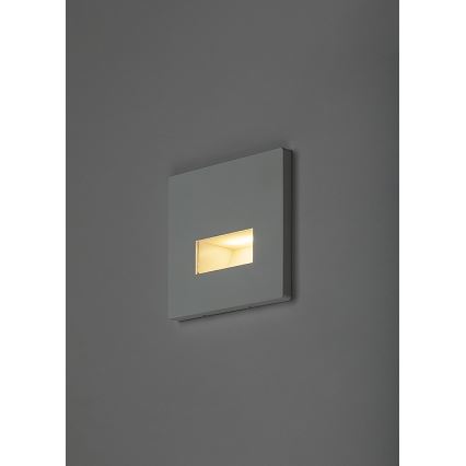 Rabalux - LED kāpņu gaismeklis LED/1W/230V 3000/4500/6500K balts