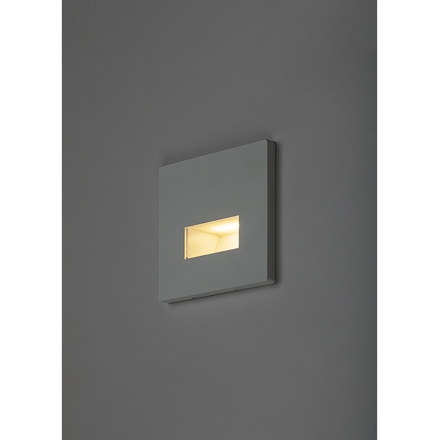Rabalux - LED kāpņu gaismeklis LED/1W/230V 3000/4500/6500K balts