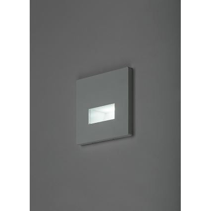 Rabalux - LED kāpņu gaismeklis LED/1W/230V 3000/4500/6500K balts