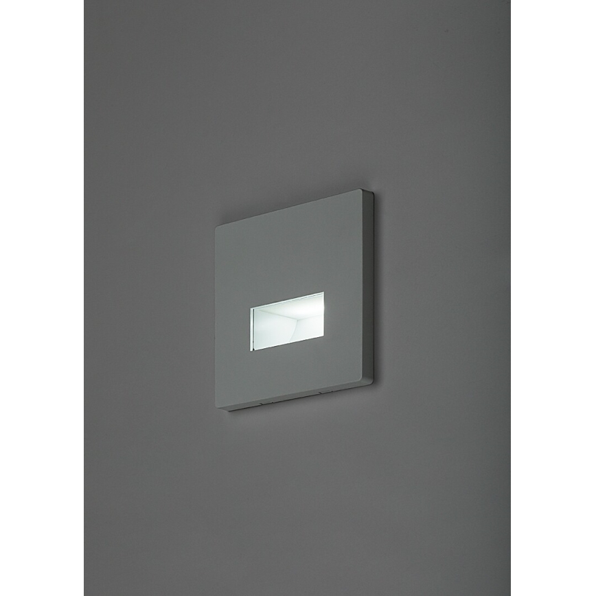 Rabalux - LED kāpņu gaismeklis LED/1W/230V 3000/4500/6500K balts