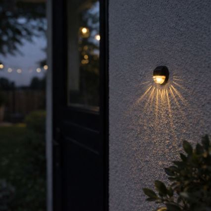 Rabalux - KOMPLEKTS 2x LED saules sienas gaismekļi LED/0,06W/1,2V 300 mAh IP44