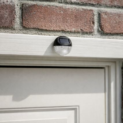 Rabalux - KOMPLEKTS 2x LED saules sienas gaismekļi LED/0,06W/1,2V 300 mAh IP44