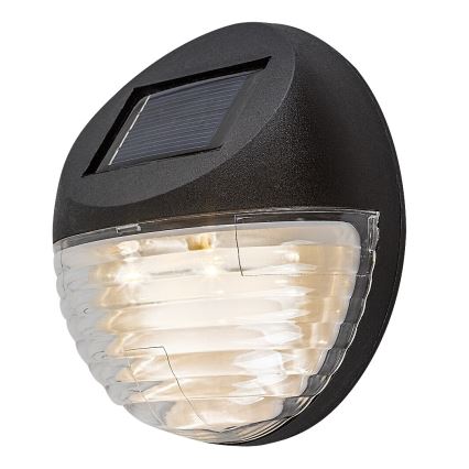 Rabalux - KOMPLEKTS 2x LED saules sienas gaismekļi LED/0,06W/1,2V 300 mAh IP44