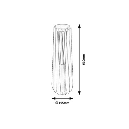 Rabalux - LED āra sienas gaismeklis LED/12W/230V IP54
