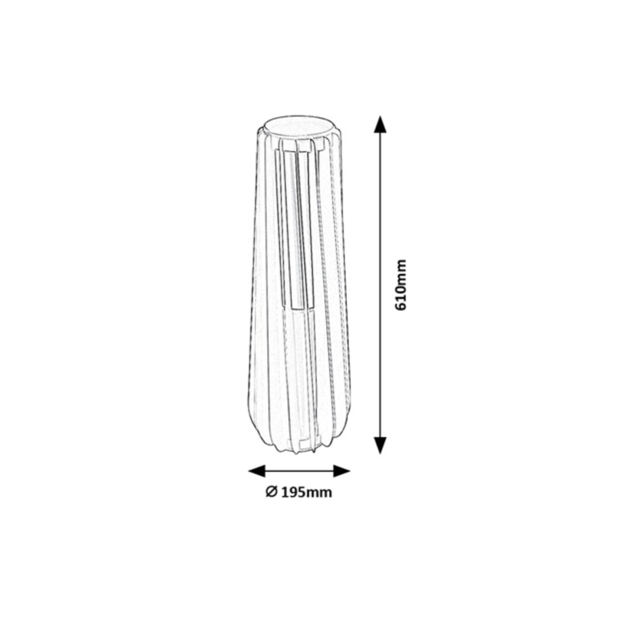 Rabalux - LED āra sienas gaismeklis LED/12W/230V IP54