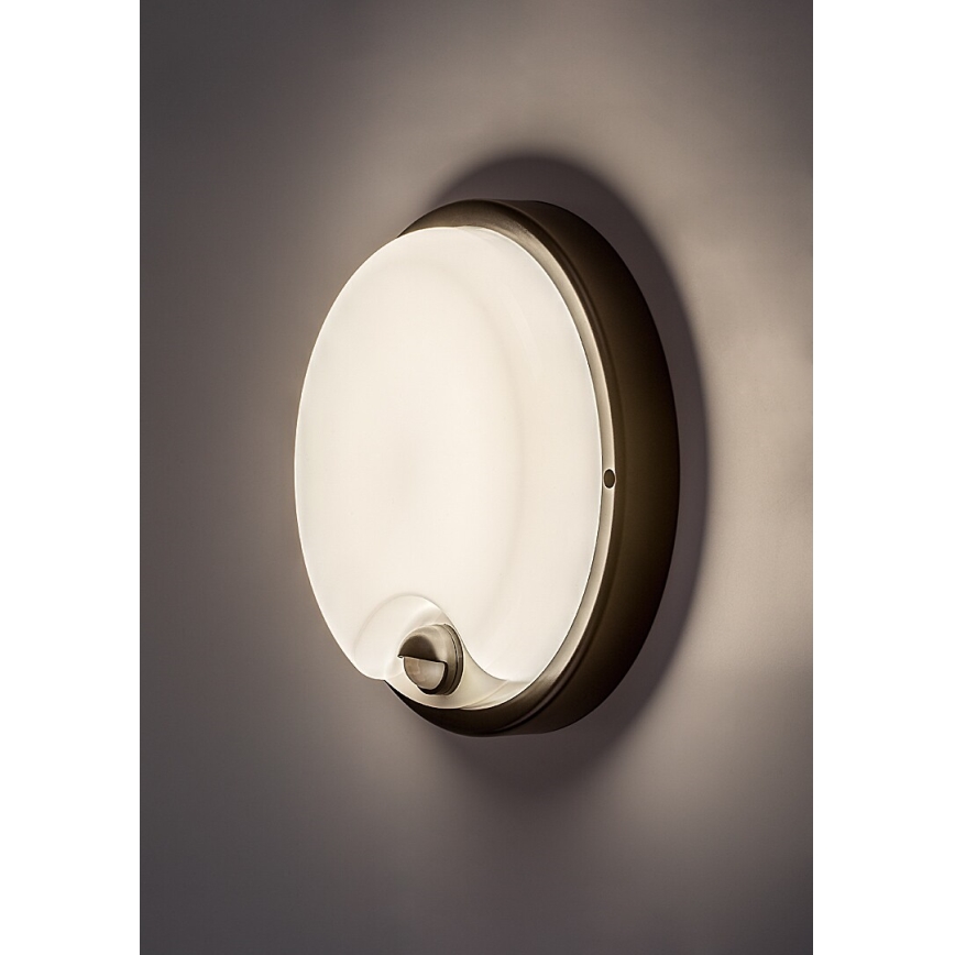 Rabalux - LED āra sienas gaismeklis ar sensoru LED/18W/230V IP65 melns
