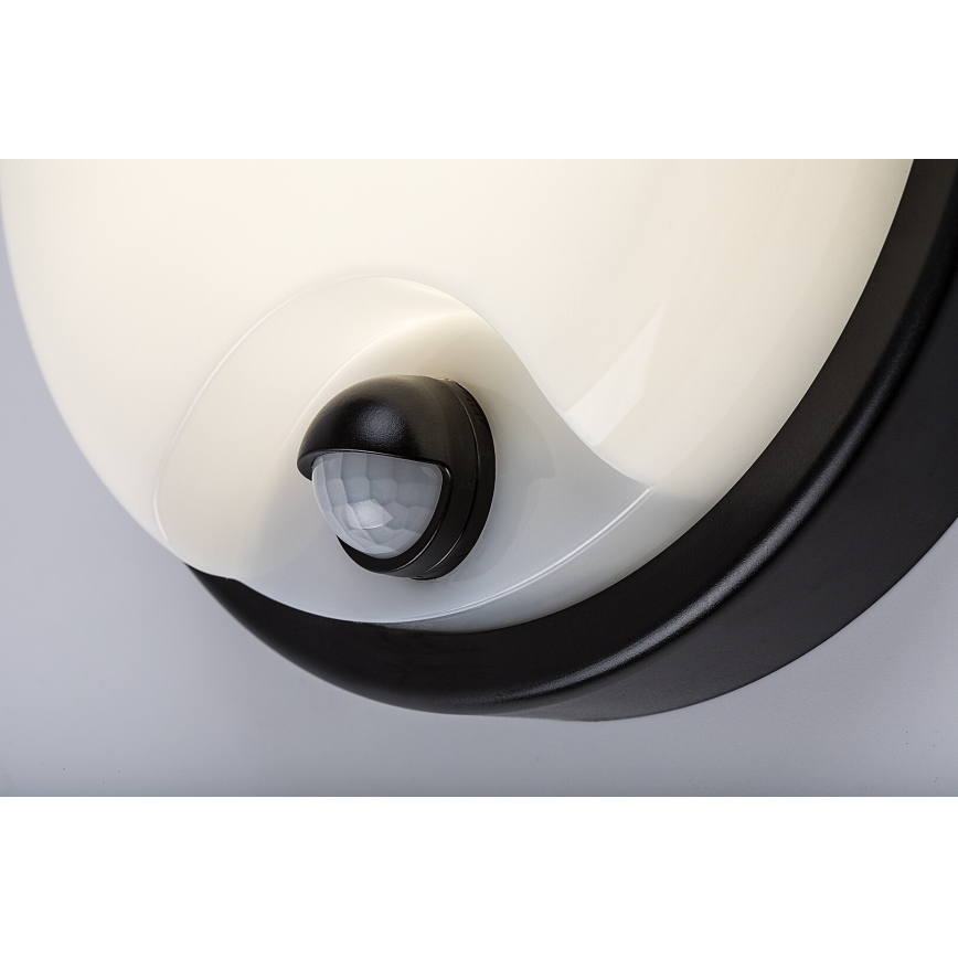 Rabalux - LED āra sienas gaismeklis ar sensoru LED/18W/230V IP65 melns
