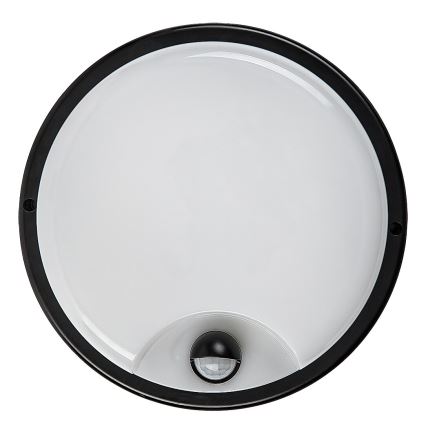 Rabalux - LED āra sienas gaismeklis ar sensoru LED/18W/230V IP65 melns