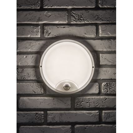 Rabalux - LED āra sienas gaismeklis ar sensoru LED/18W/230V IP65 balts