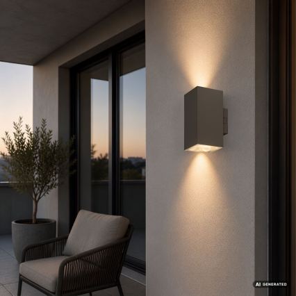 Rabalux - LED Āra sienas gaismeklis LED/18W/230V 2700/4000/6500K IP65