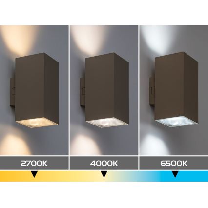 Rabalux - LED Āra sienas gaismeklis LED/18W/230V 2700/4000/6500K IP65