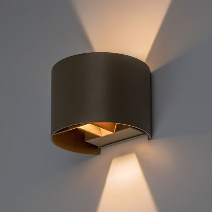 Rabalux - LED āra sienas gaismeklis LED/5W/230V 2700/4000/6500K IP54 bēšs