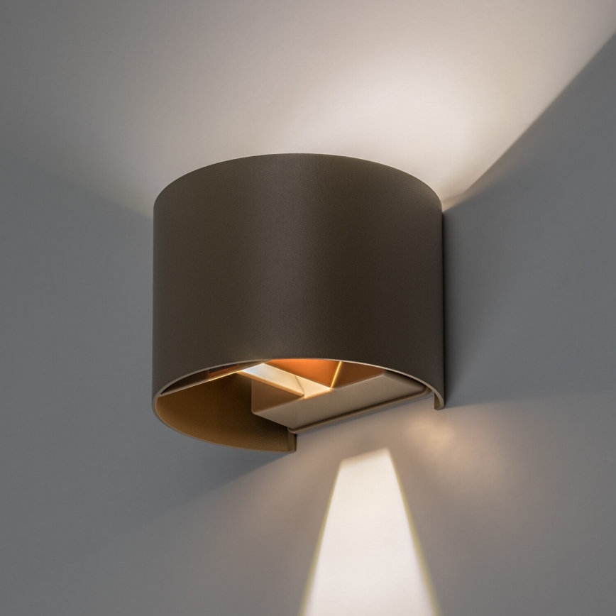 Rabalux - LED āra sienas gaismeklis LED/5W/230V 2700/4000/6500K IP54 bēšs