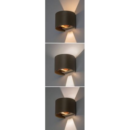 Rabalux - LED āra sienas gaismeklis LED/5W/230V 2700/4000/6500K IP54 bēšs