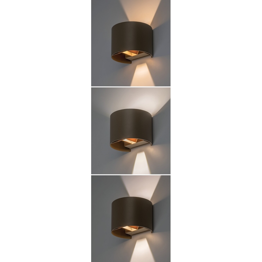 Rabalux - LED āra sienas gaismeklis LED/5W/230V 2700/4000/6500K IP54 bēšs