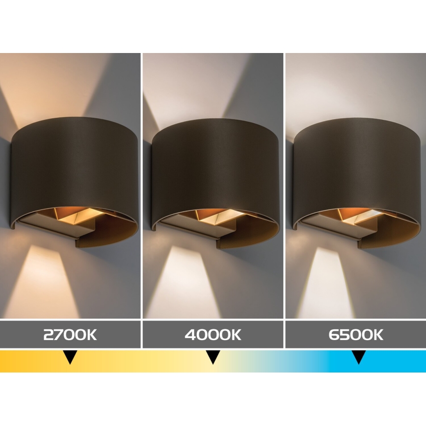 Rabalux - LED āra sienas gaismeklis LED/5W/230V 2700/4000/6500K IP54 bēšs