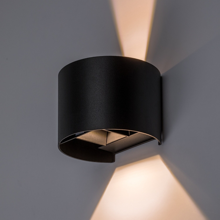 Rabalux - LED āra sienas gaismeklis LED/5W/230V 2700/4000/6500K IP54 melns