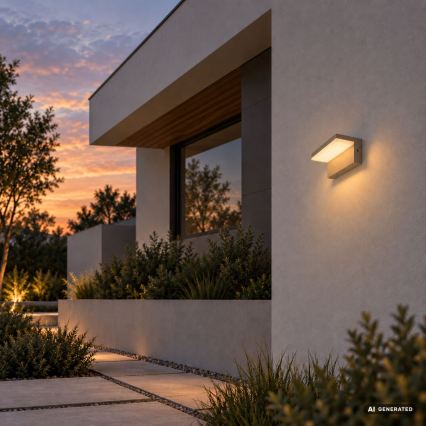 Rabalux - LED āra sienas gaismeklis LED/9W/230V IP54 bēšs