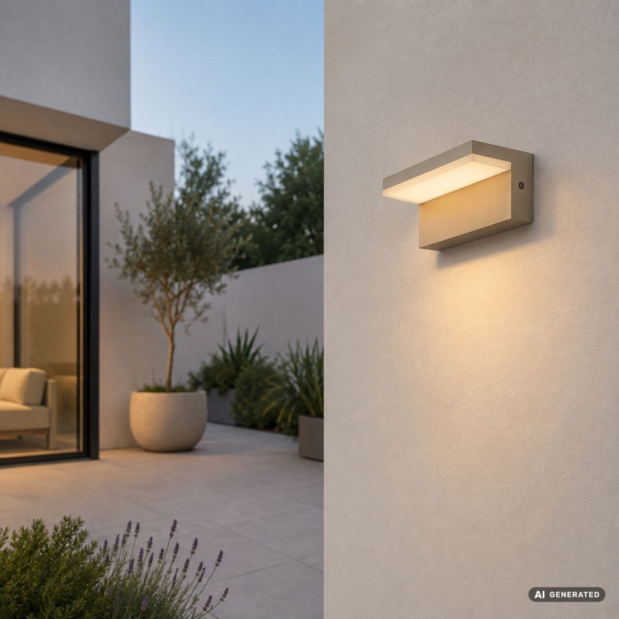 Rabalux - LED āra sienas gaismeklis LED/9W/230V IP54 bēšs