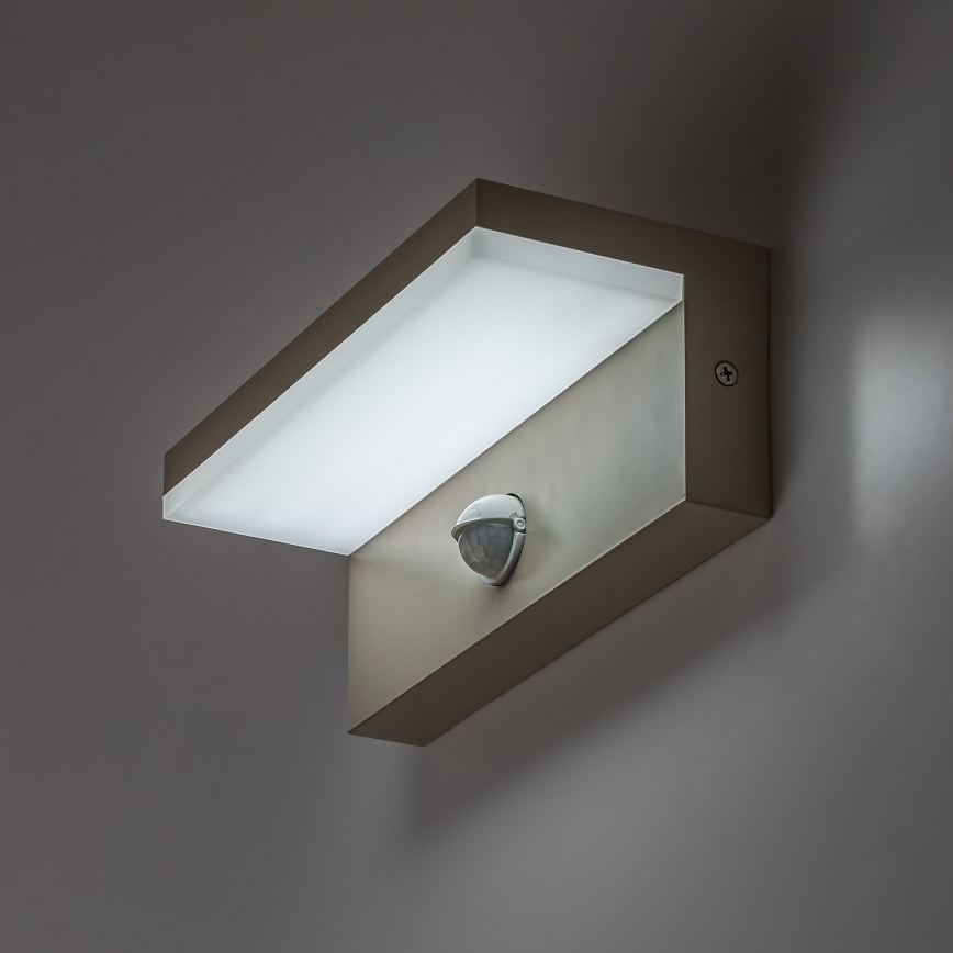 Rabalux - LED āra sienas gaismeklis ar sensoru LED/9W/230V IP54 bēšs