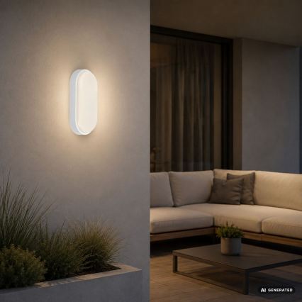 Rabalux - LED āra sienas gaismeklis LED/14W/230V IP54 balts