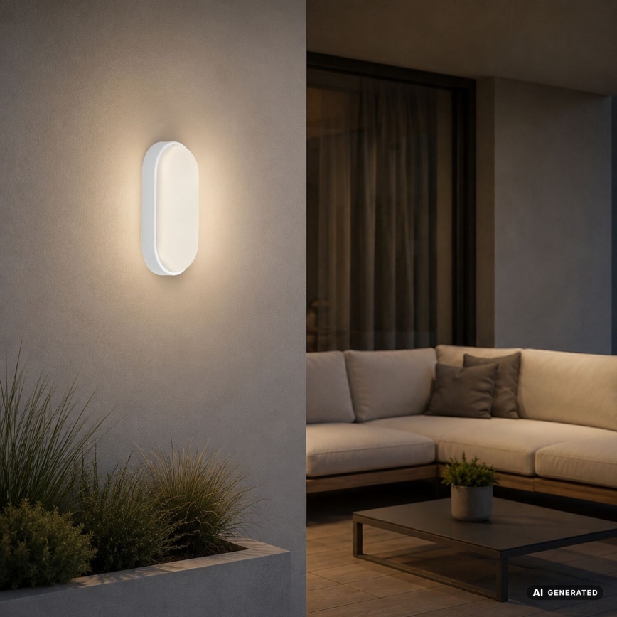 Rabalux - LED āra sienas gaismeklis LED/14W/230V IP54 balts