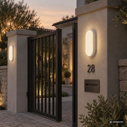 Rabalux - LED āra sienas gaismeklis LED/14W/230V IP54 balts