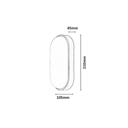 Rabalux - LED āra sienas gaismeklis LED/14W/230V IP54 balts
