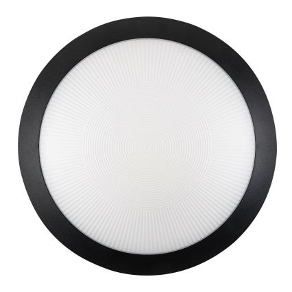 Rabalux - Āra griestu gaismeklis 1xE27/9W/230V IP65 Ø 30 cm melns