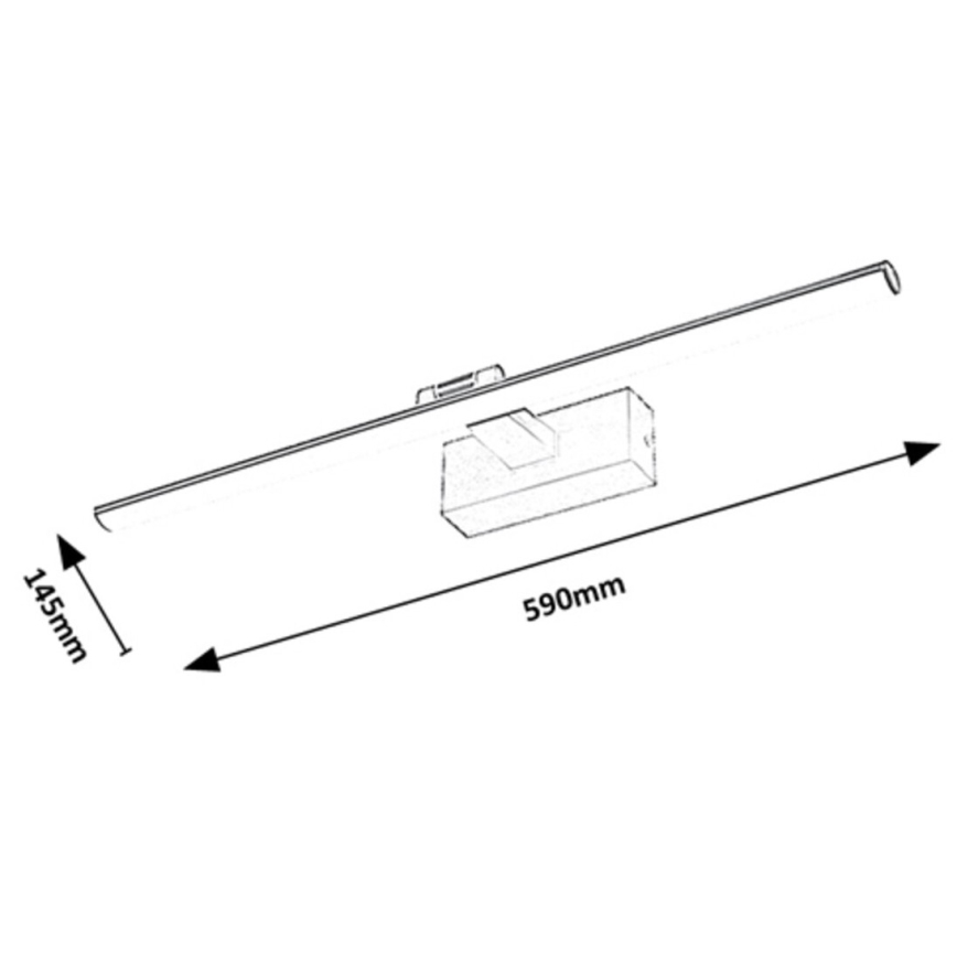 Rabalux - LED Attēla lampa LED/12W/230V 3000K 59 cm
