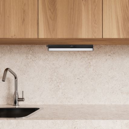 Rabalux - LED Virtuves zem skapīša lampa LED/4W/230V 3000/4000K melna