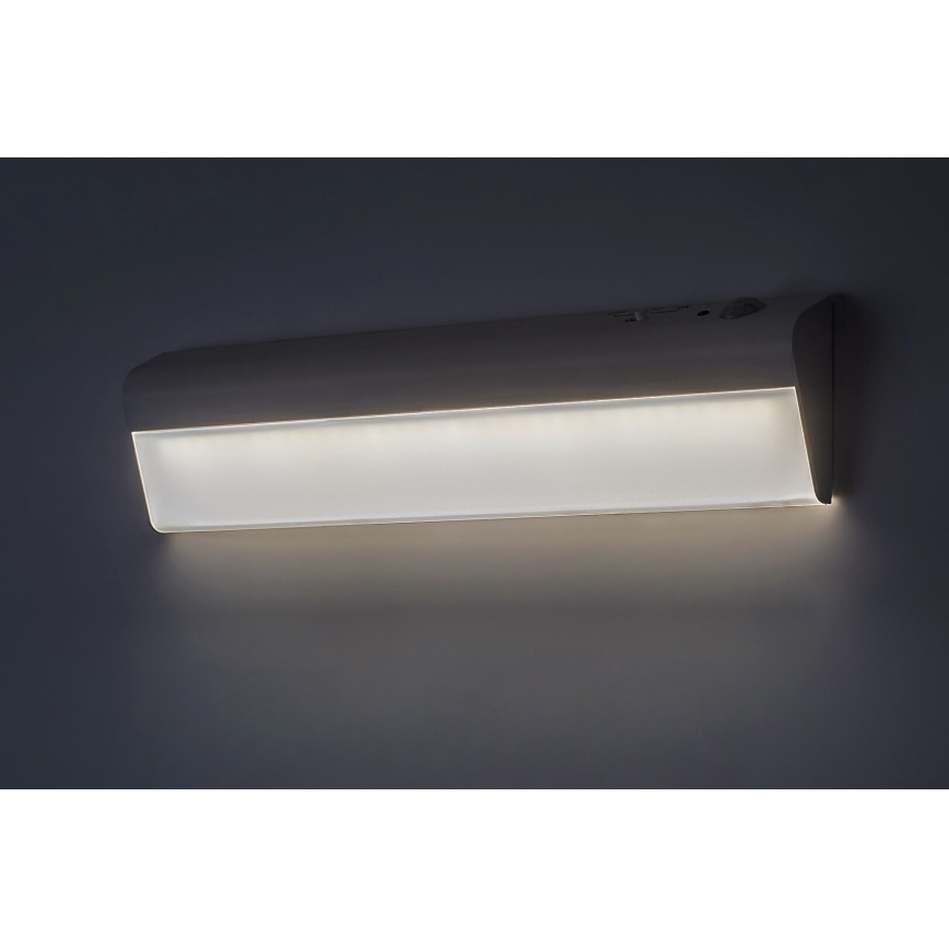 Rabalux - LED Virtuves zem skapīša lampa ar kustību sensoru LED/0,5W/3xAA