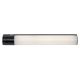 Rabalux - LED Virtuves zem skapīša lampa ar kontaktligzdu LED/20W/230V 4000K IP44, melna, 87 cm