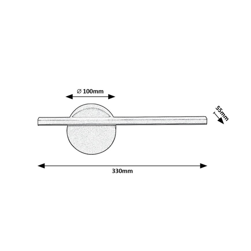 Rabalux - LED Sienas lampa LED/6W/230V 4000K