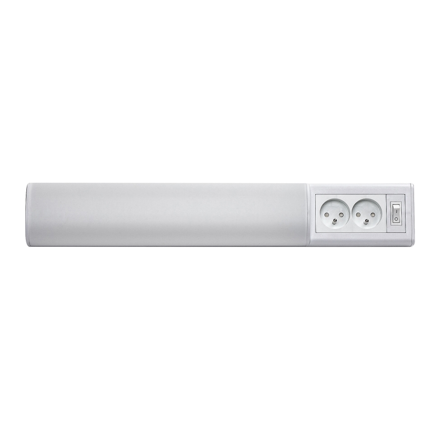 Rabalux - LED Virtuves zem skapīša lampa ar kontaktligzdām LED/10W/230V 4000K 50 cm balta