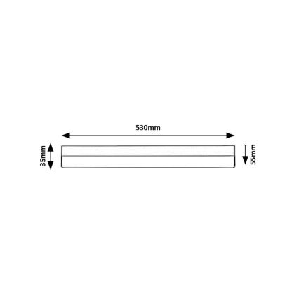 Rabalux - LED Virtuves zem skapīša lampa LED/14W/230V 4000K 53 cm balta