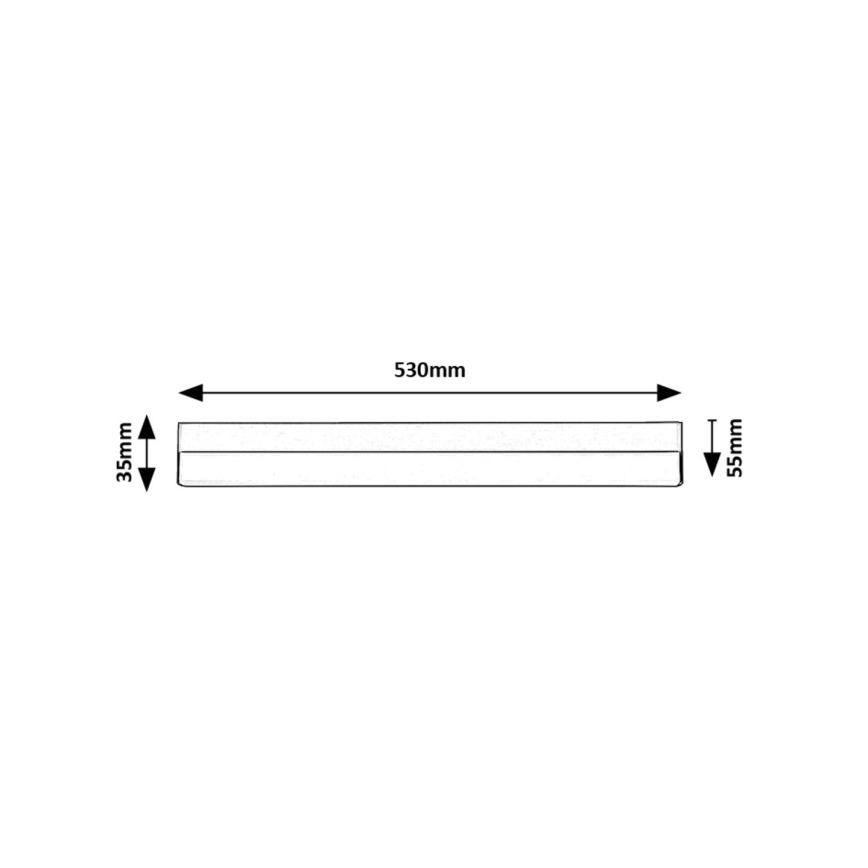 Rabalux - LED Virtuves zem skapīša lampa LED/14W/230V 4000K 53 cm balta