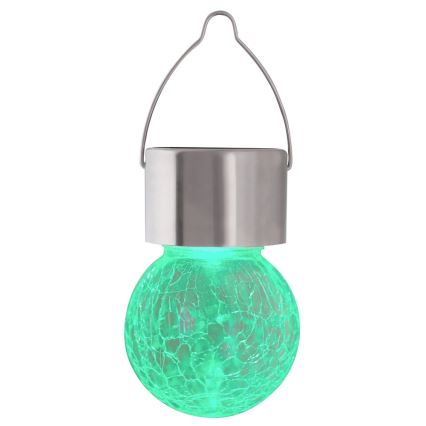 Rabalux - LED RGB Āra saules enerģijas gaismeklis ar slēdzi LED/0,06W 2/3AA IP44