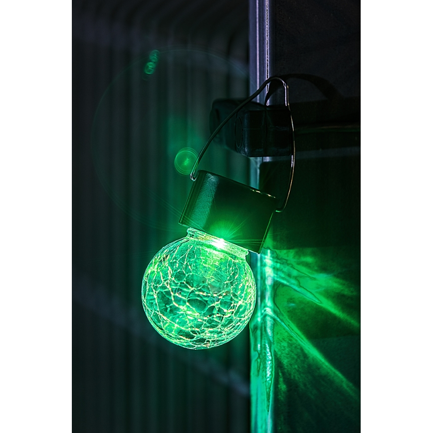 Rabalux - LED RGB Āra saules gaismeklis ar slēdzi LED/0,06W 60 mAh IP44