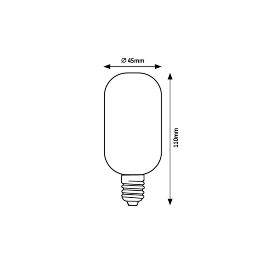 Rabalux - LED Spuldze T45 E27/4W/230V 3000K