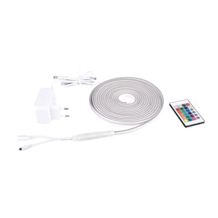 Rabalux - LED RGBW Aptumšojama josla LED/21W/230V 5 m IP67 + tālvadības pults