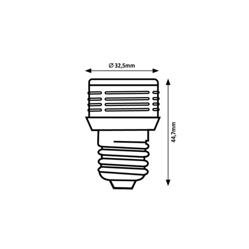 Rabalux - LED Aptumšojama spuldze E27/3W/230V 3000K