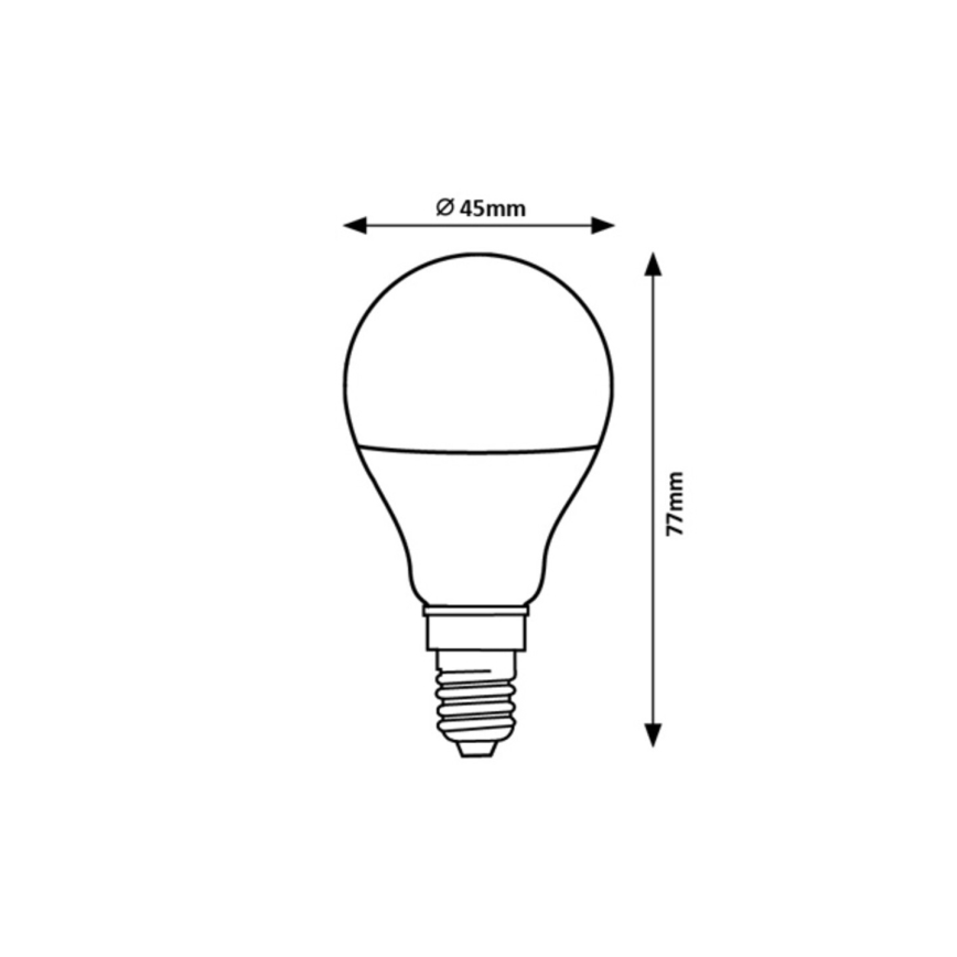Rabalux - LED Spuldze G45 E14/5W/230V 4000K