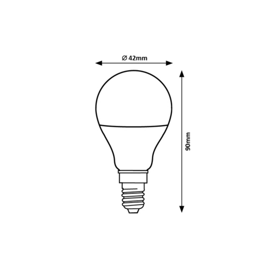 Rabalux - LED Spuldze G45 E14/9W/230V 3000K