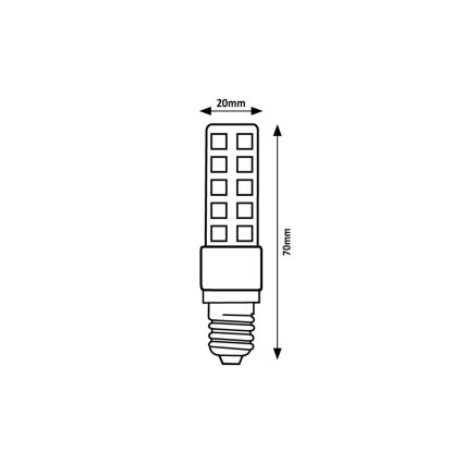 Rabalux - LED Spuldze T20 E14/6W/230V 4000K