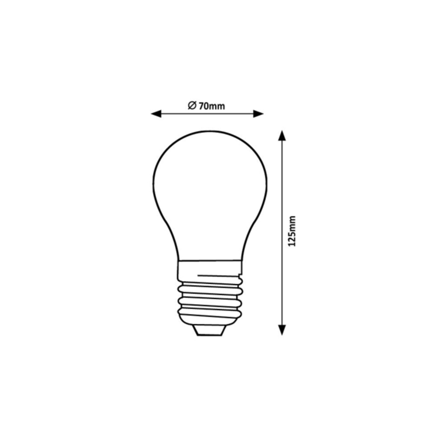Rabalux - LED spuldze FILAMENT A70 E27/18W/230V 3000K